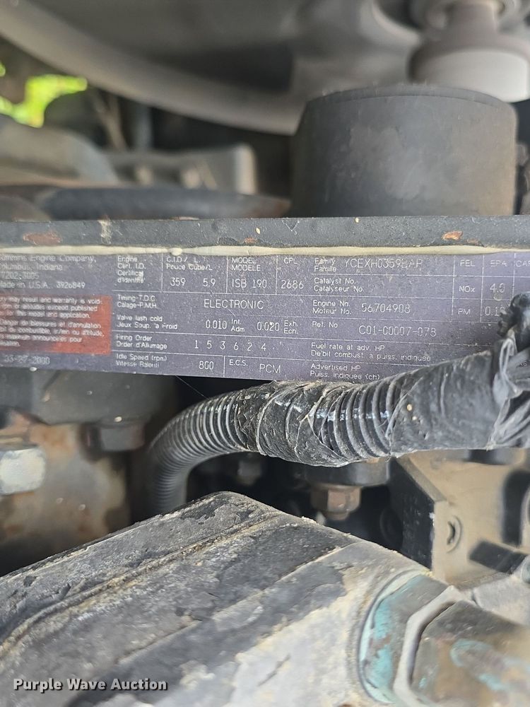 image for item DQ4439 2001 Freightliner FS65 school bus