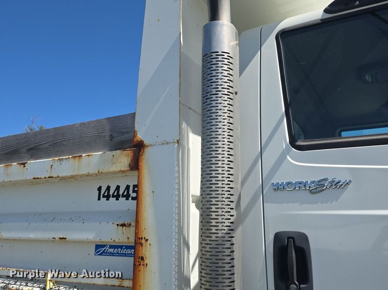 image for item DQ4459 2014 International  WorkStar 7300 dump truck