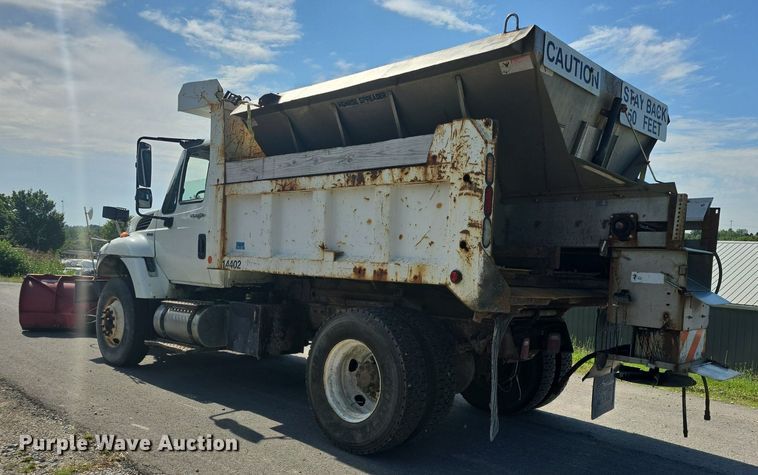 image for item DQ4460 2008 International Workstar 7300 dump truck