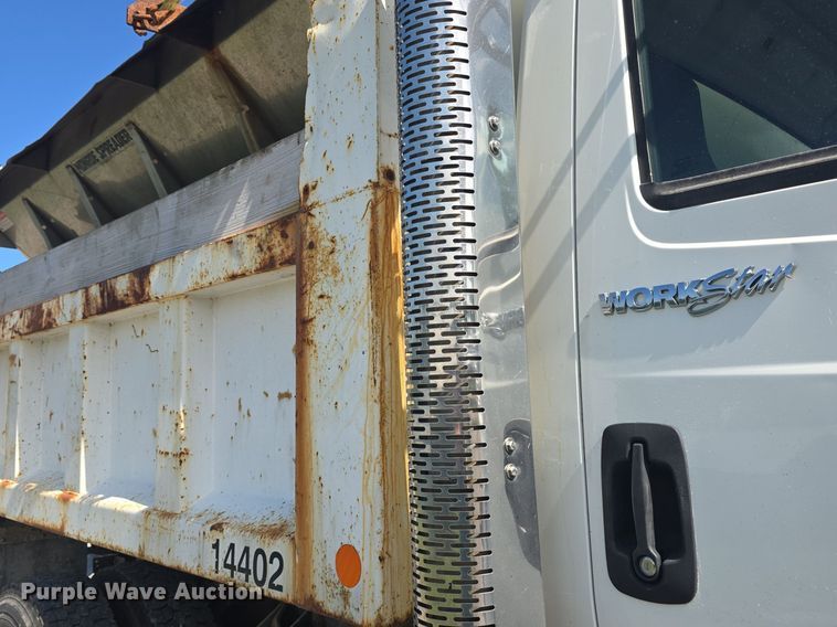 image for item DQ4460 2008 International Workstar 7300 dump truck