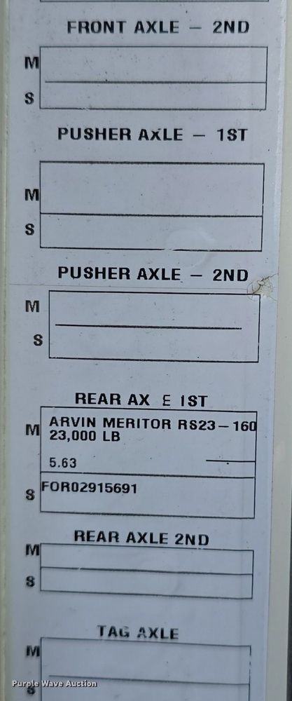 image for item DQ4461 2015 Autocar Xpeditor ACX42 refuse truck