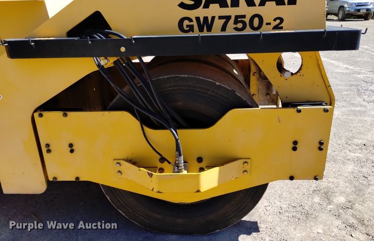image for item DQ6139 2012 Sakai GW750-2 combination vibratory roller
