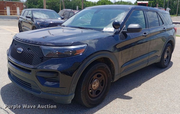 image for item DQ7193 2020 Ford Explorer Police Interceptor SUV