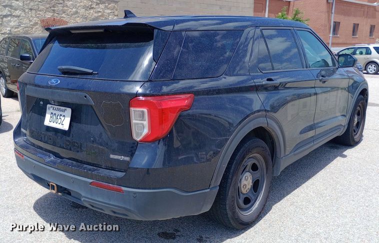 image for item DQ7193 2020 Ford Explorer Police Interceptor SUV
