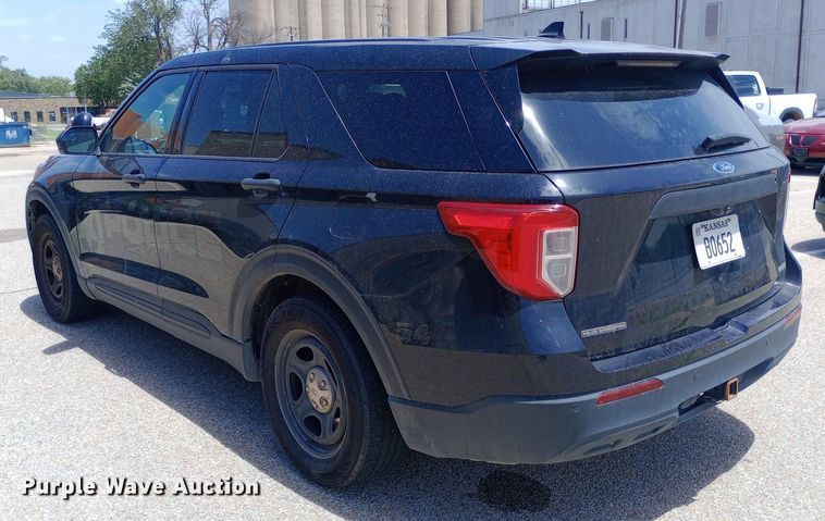image for item DQ7193 2020 Ford Explorer Police Interceptor SUV