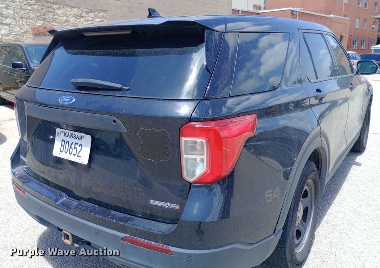 image for item DQ7193 2020 Ford Explorer Police Interceptor SUV