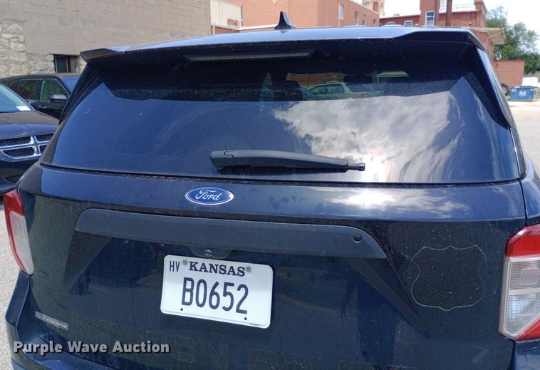 image for item DQ7193 2020 Ford Explorer Police Interceptor SUV