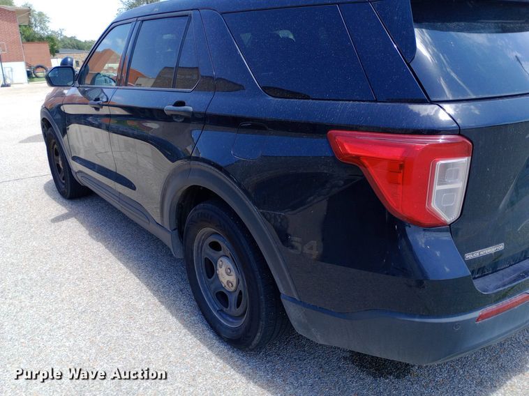 image for item DQ7193 2020 Ford Explorer Police Interceptor SUV