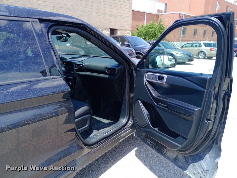 image for item DQ7193 2020 Ford Explorer Police Interceptor SUV