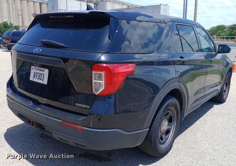 image for item DQ7194 2020 Ford Explorer Police Interceptor SUV