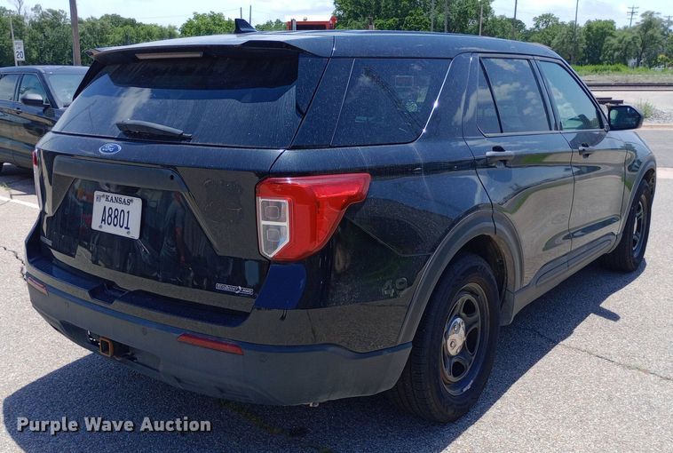 image for item DQ7195 2020 Ford Explorer Police Interceptor SUV