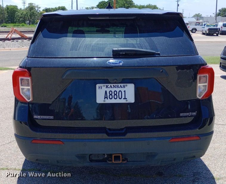 image for item DQ7195 2020 Ford Explorer Police Interceptor SUV