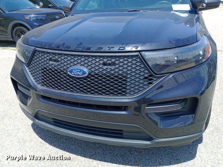 image for item DQ7195 2020 Ford Explorer Police Interceptor SUV