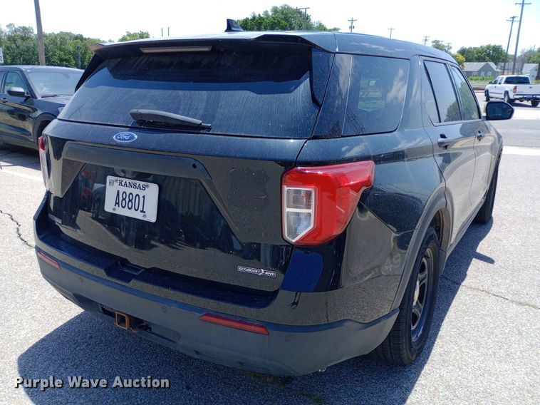 image for item DQ7195 2020 Ford Explorer Police Interceptor SUV