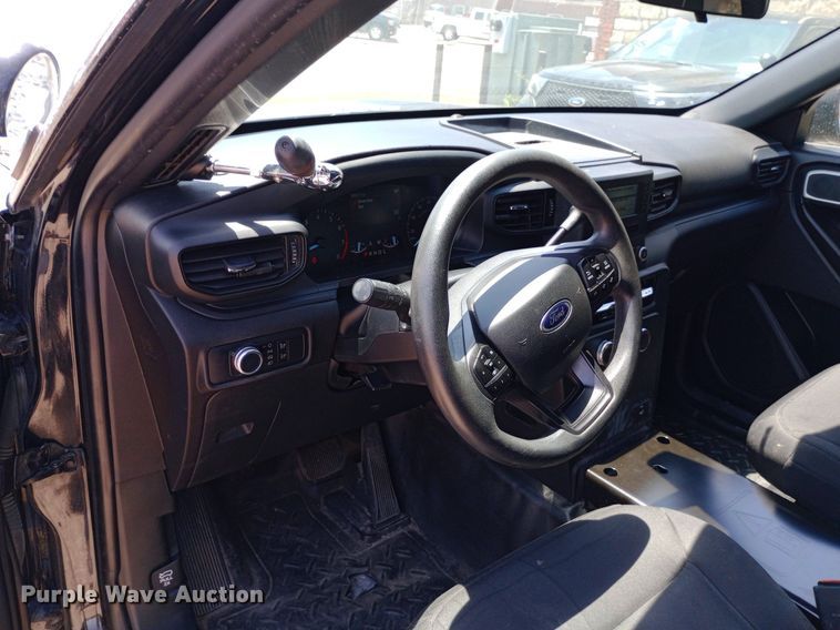 image for item DQ7195 2020 Ford Explorer Police Interceptor SUV