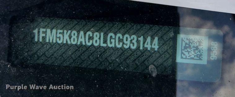 image for item DQ7195 2020 Ford Explorer Police Interceptor SUV