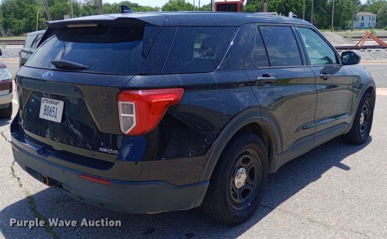 image for item DQ7196 2020 Ford Explorer Police Interceptor SUV