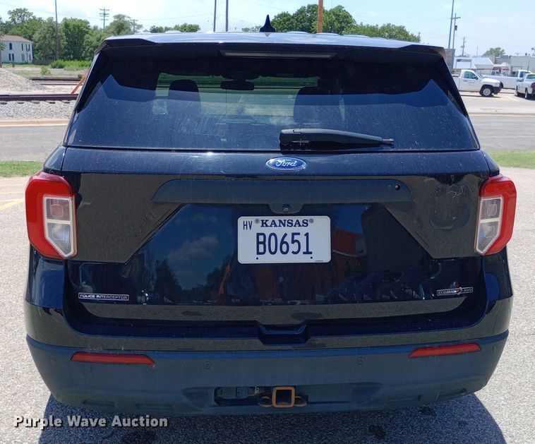 image for item DQ7196 2020 Ford Explorer Police Interceptor SUV