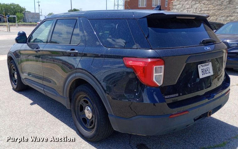 image for item DQ7196 2020 Ford Explorer Police Interceptor SUV