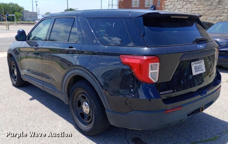 image for item DQ7196 2020 Ford Explorer Police Interceptor SUV