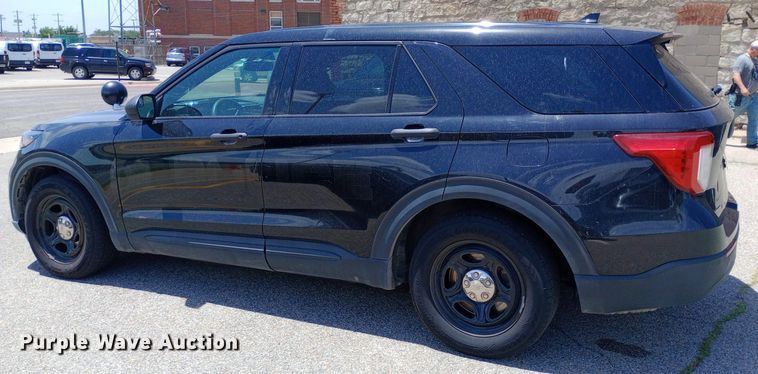 image for item DQ7196 2020 Ford Explorer Police Interceptor SUV