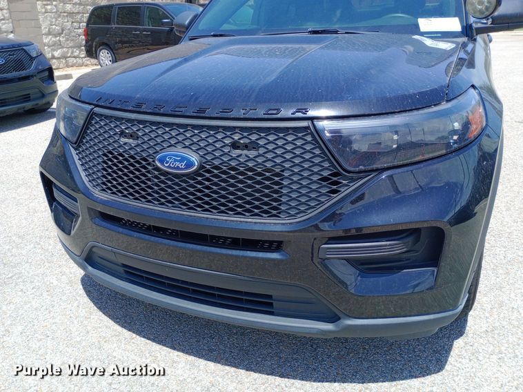 image for item DQ7196 2020 Ford Explorer Police Interceptor SUV