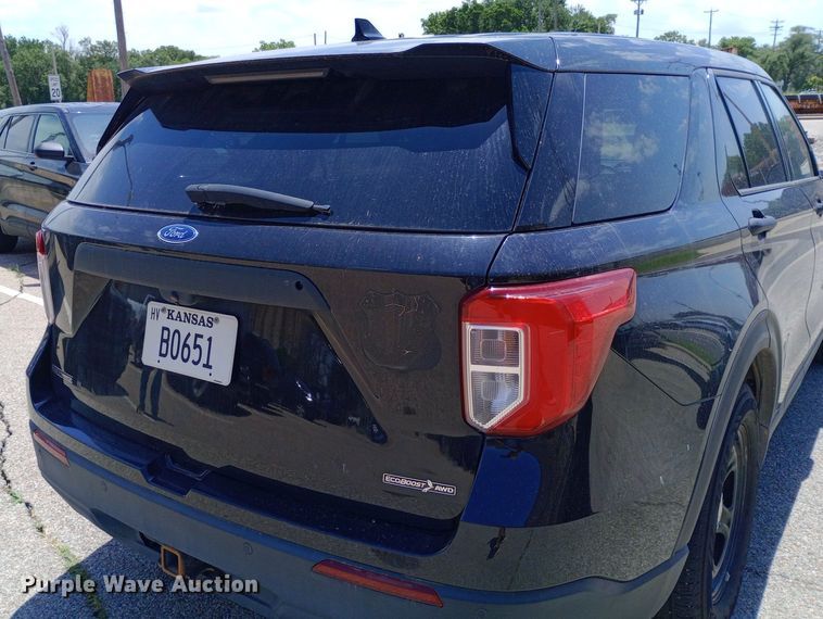 image for item DQ7196 2020 Ford Explorer Police Interceptor SUV