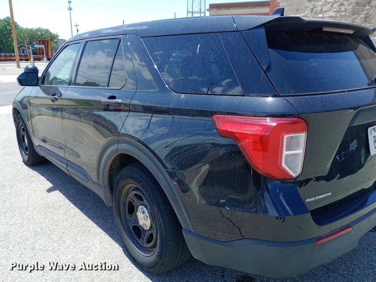 image for item DQ7196 2020 Ford Explorer Police Interceptor SUV