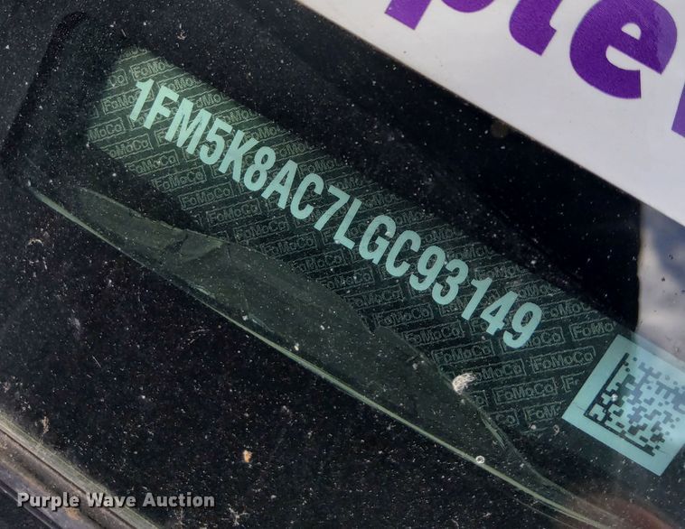 image for item DQ7196 2020 Ford Explorer Police Interceptor SUV