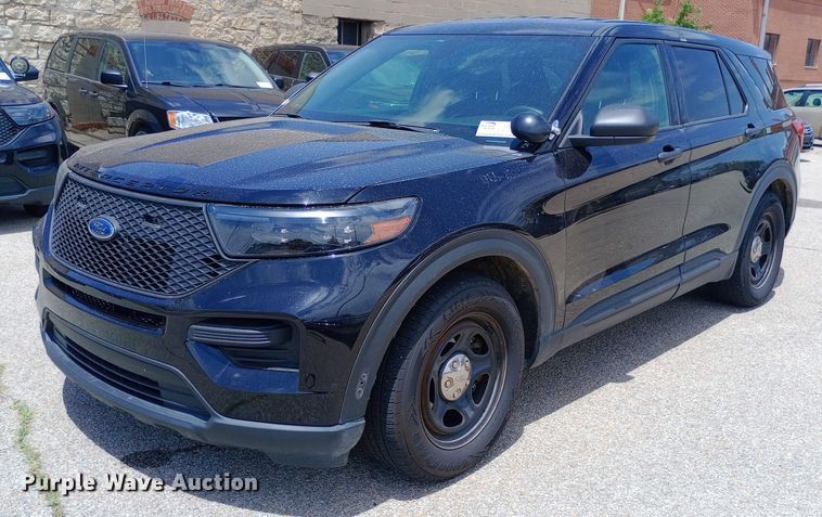 image for item DQ7197 2020 Ford Explorer Police Interceptor SUV