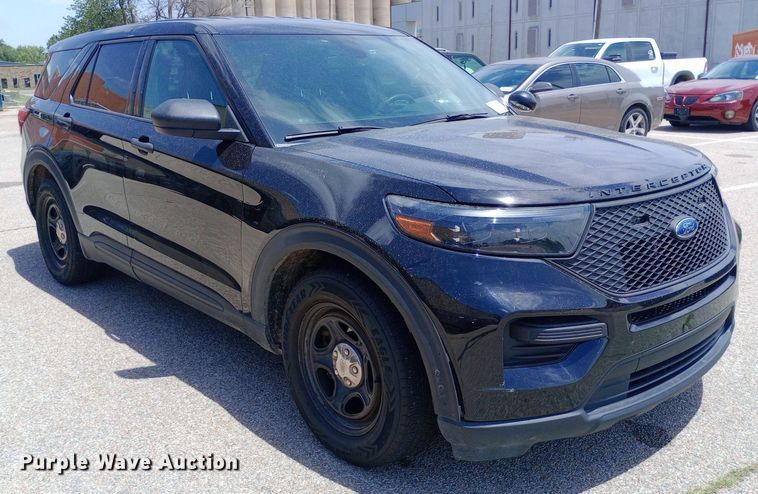 image for item DQ7197 2020 Ford Explorer Police Interceptor SUV
