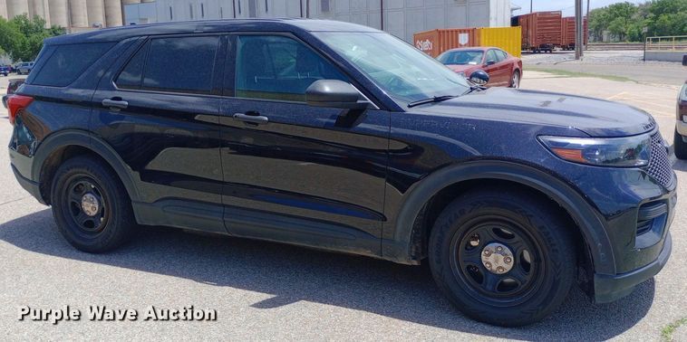 image for item DQ7197 2020 Ford Explorer Police Interceptor SUV