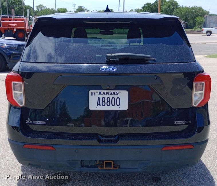 image for item DQ7197 2020 Ford Explorer Police Interceptor SUV