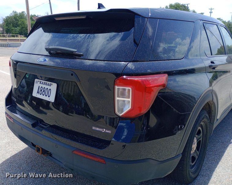 image for item DQ7197 2020 Ford Explorer Police Interceptor SUV