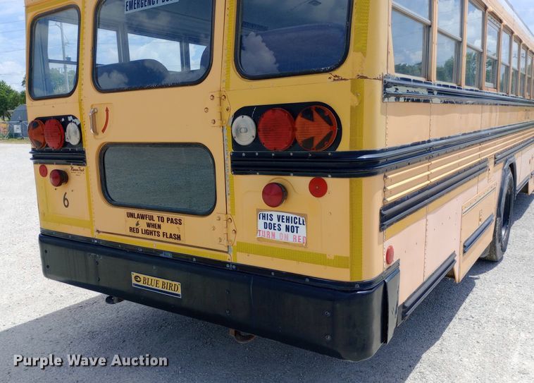image for item DQ7205 2004 Blue Bird school bus