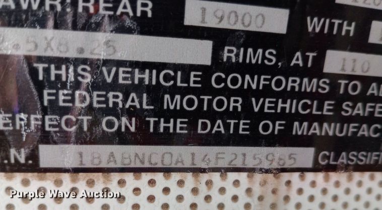 image for item DQ7205 2004 Blue Bird school bus