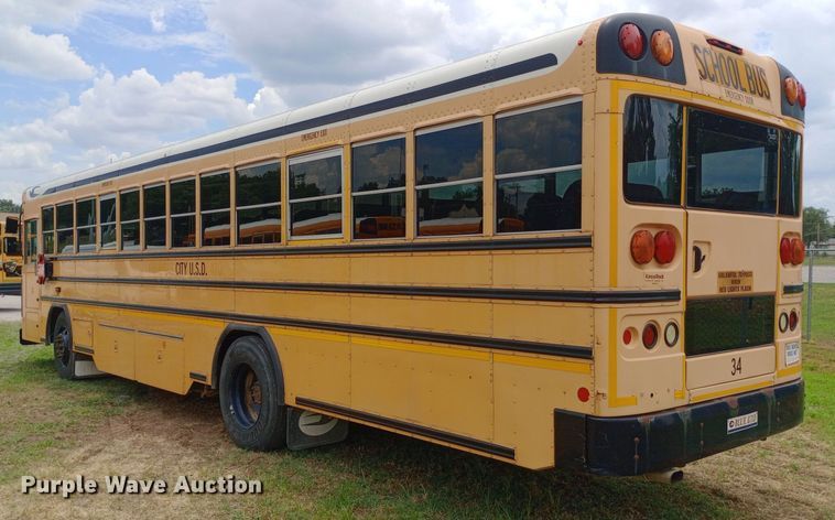 image for item DQ7206 2011 Blue Bird school bus