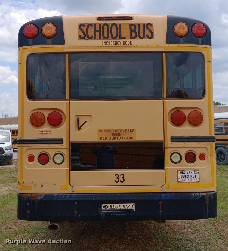 image for item DQ7207 2011 Blue Bird school bus