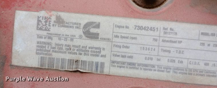 image for item DQ7207 2011 Blue Bird school bus