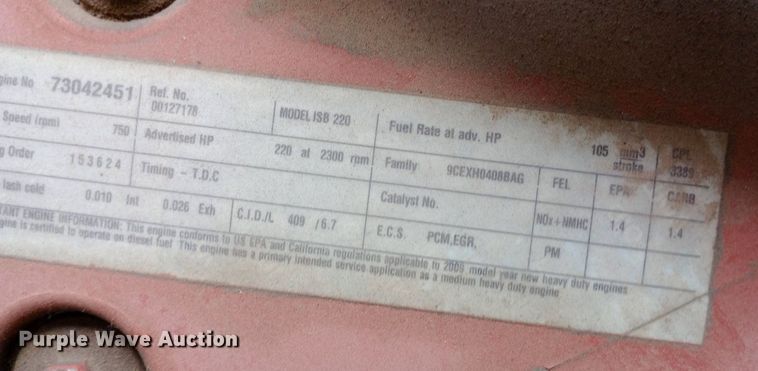 image for item DQ7207 2011 Blue Bird school bus