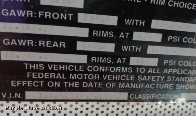 image for item DQ7208 2004 Blue Bird school bus