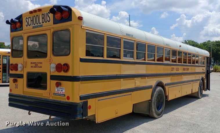 image for item DQ7209 2002 American Transportation Corporation school bus