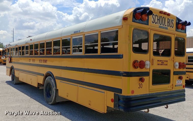 image for item DQ7209 2002 American Transportation Corporation school bus
