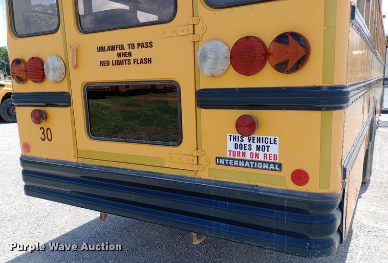 image for item DQ7209 2002 American Transportation Corporation school bus