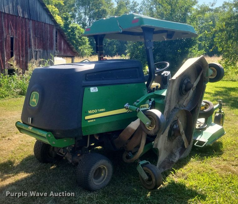 image for item DR4836 John Deere  1600 Turbo  lawn mower
