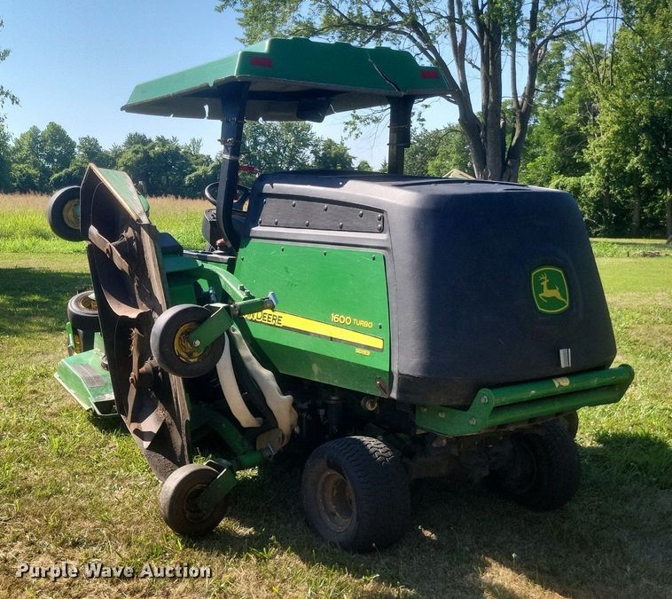 image for item DR4836 John Deere  1600 Turbo  lawn mower