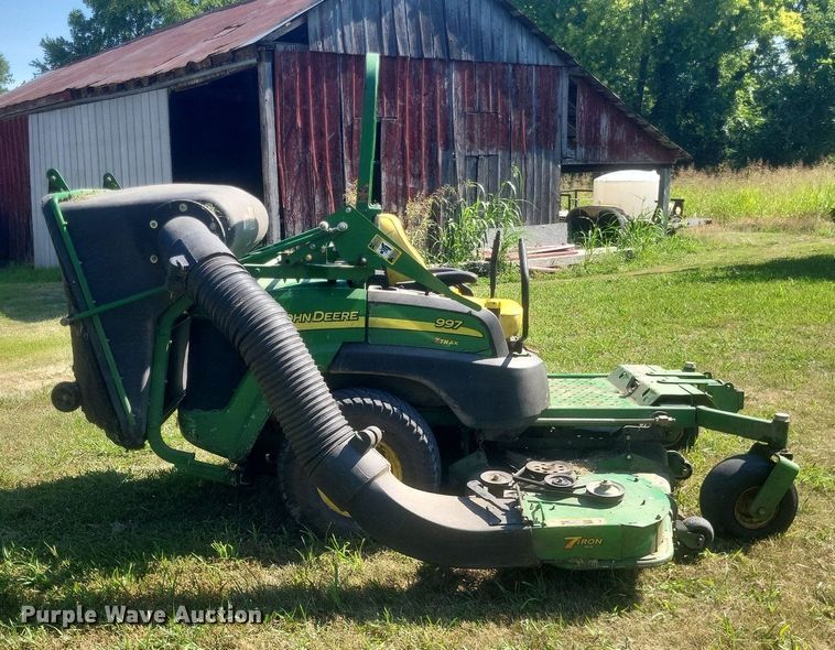 image for item DR4843 John Deere  997 Z-Trak ZTR lawn mower