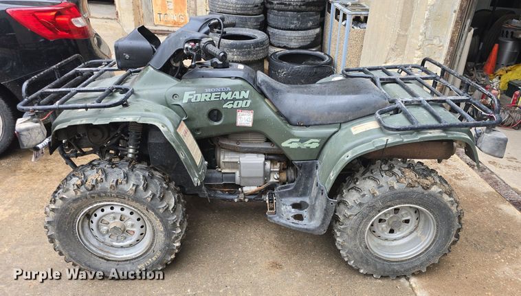 image for item DR5881 1998 Honda Foreman 400 ATV
