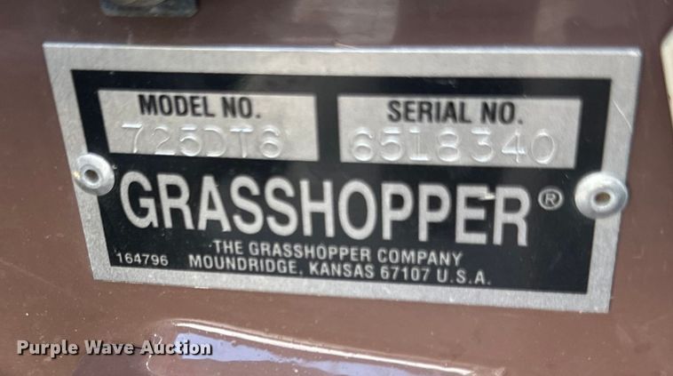 image for item DS4184 Grasshopper  725D ZTR lawn mower