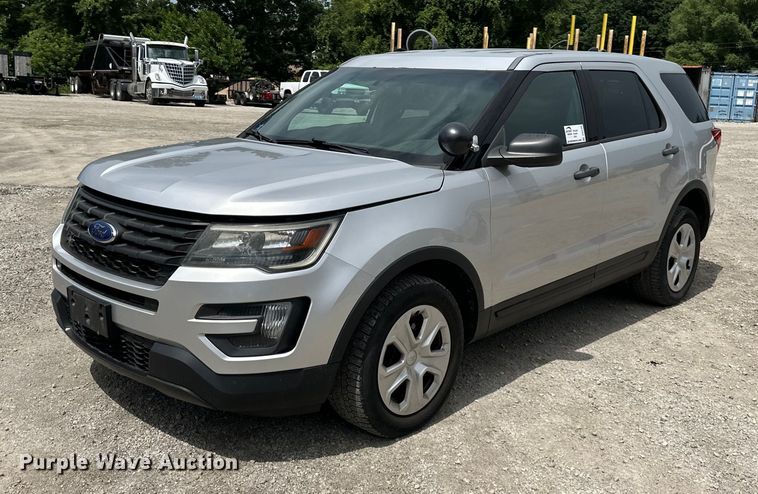image for item DS4189 2016 Ford Explorer Police Interceptor  SUV